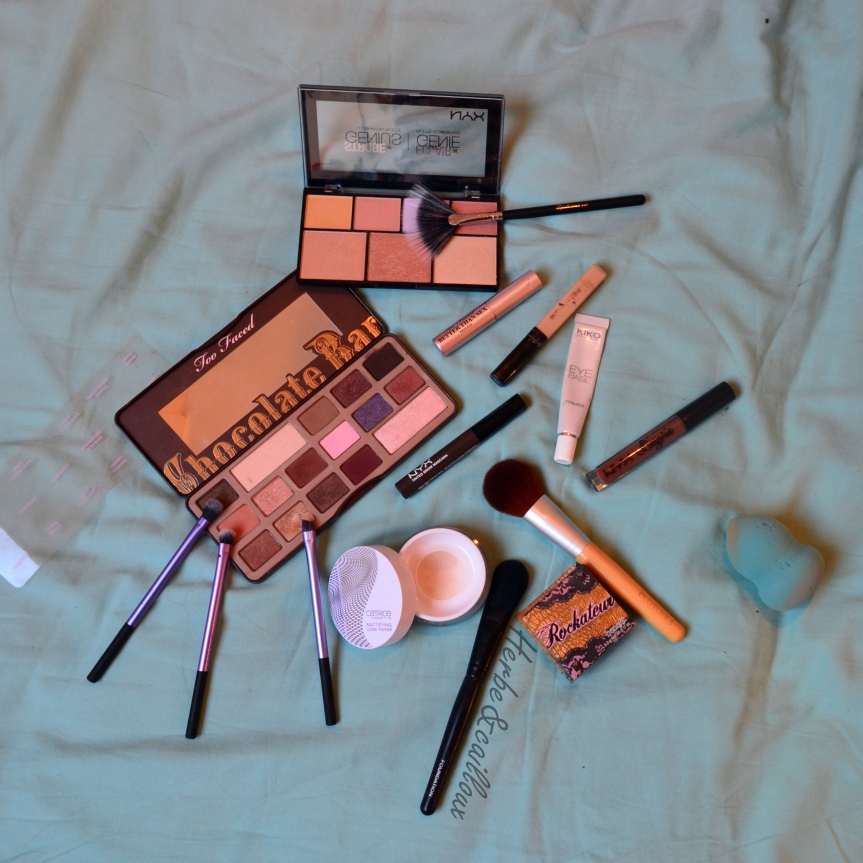 Ma routine maquillage du moment.